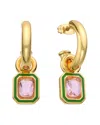 Eye Candy La Glass Crystal Drop Earring