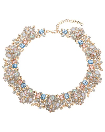 Eye Candy La Glass Crystal Kona Ivy Necklace In Gold