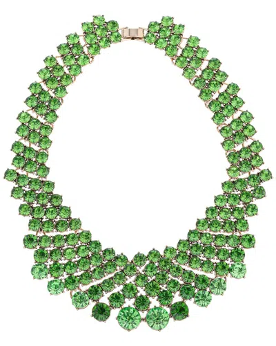 Eye Candy La Glass Crystal Statement Necklace