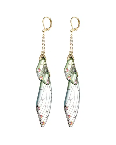 Eye Candy La Green Fair Dangle Earrings In Yellow