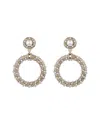 Eye Candy La Hauser Cz Crystal Loop Earrings