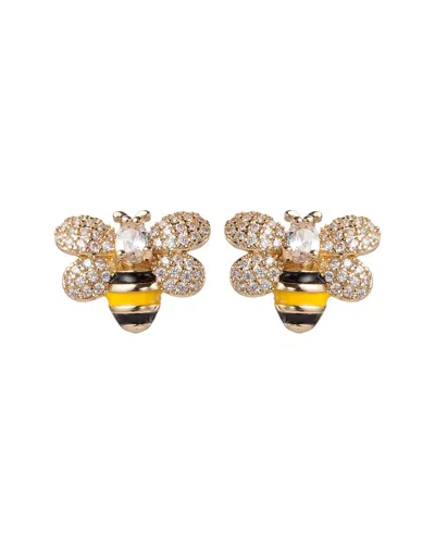 EYE CANDY LA EYE CANDY LA HONEYBEE CZ CRYSTAL STUD EARRINGS NO