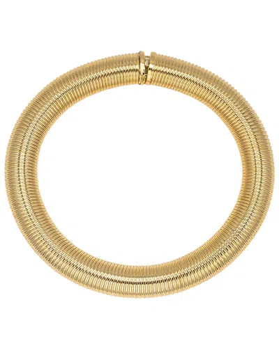 Eye Candy La Kayla Wire Collar Necklace In Gold