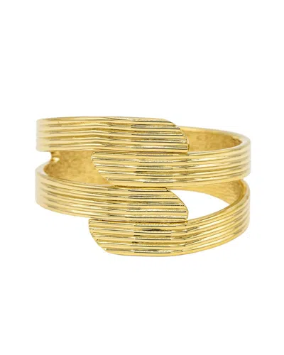 Eye Candy La Kelsey Bangle Bracelet In Gold
