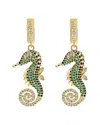 Eye Candy La Seahorse Earrings