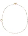 Eye Candy La Lana Dainty Drop Loop Necklace