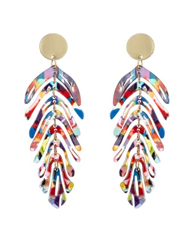 Eye Candy La Leaf Drop Earrings
