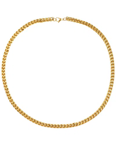 Eye Candy La Leo Chain Link Stackable Necklace In Gold