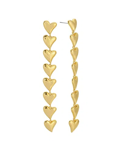 Eye Candy La Linear Earring In Yellow