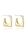 Eye Candy La Logan Drop Earrings In Gold