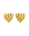 Eye Candy La Luv Stud Earrings In Gold