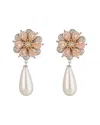 Eye Candy La Luxe Collection 18k Plated Cz Erin Earrings