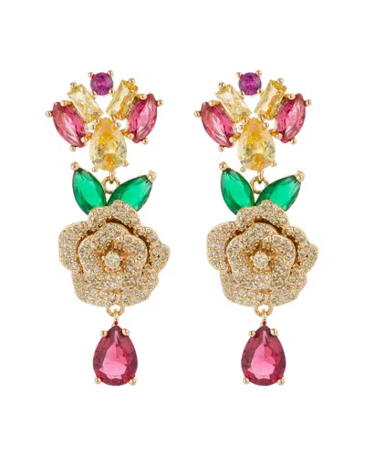 Eye Candy La Luxe Collection 18k Plated Sophia Drop Earrings