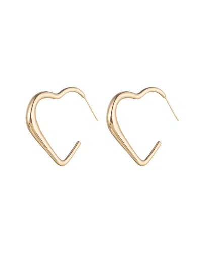 Eye Candy La Luxe Collection 24k Plated Cz Geometric Dangle Earrings
