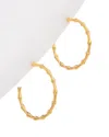 Eye Candy La Luxe Collection 24k Plated Cz Lana Earrings
