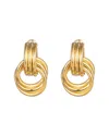 Eye Candy La Luxe Collection 24k Plated Lisa Earrings