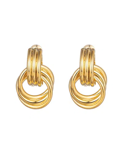 Eye Candy La Luxe Collection 24k Plated Lisa Earrings In Nocolor