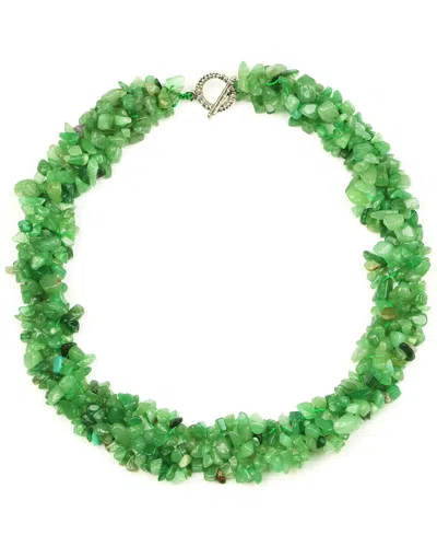 Eye Candy La Luxe Collection Agate Mila Necklace