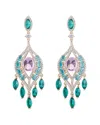 Eye Candy La Luxe Collection Boho Cubic Zirconia Crystal Drop Earring
