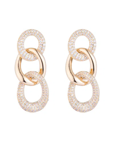 EYE CANDY LA EYE CANDY LA LUXE COLLECTION CHAIN LINK DROP EARRINGS