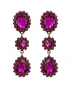 Eye Candy La Luxe Collection Crystal Cascade Drop Earrings
