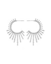 Eye Candy La Luxe Collection Cz Avah Loop Drop Earrings