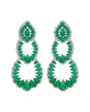 Eye Candy La Luxe Collection Cz Candice Drop Earrings