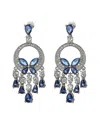 Eye Candy La Luxe Collection Cz Dangle Drop Earrings