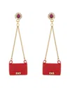 Eye Candy La Luxe Collection Cz Dangle Earrings