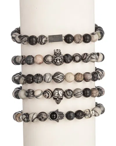 Eye Candy La Luxe Collection Cz Leo Stretch Bracelet