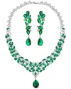 Eye Candy La Luxe Collection Cz Necklace And Earrings Set