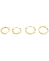 Eye Candy La Luxe Collection Silver Cz Mari Earrings Set