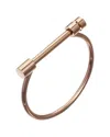 Eye Candy La Luxe Collection Titanium Melanie Screw Cuff