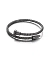 Eye Candy La Luxe Collection Titanium Spike Stretch Bracelet