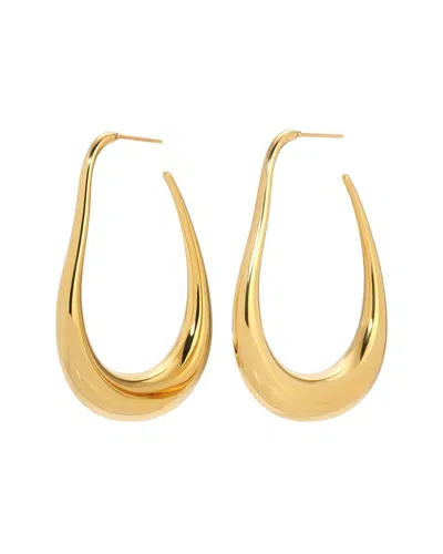 Eye Candy La Maren Loop Drop Earrings In Gold