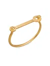 Eye Candy La Men's Premier Allan Titanium Cuff Bracelet In Gold