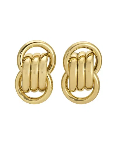 Eye Candy La Mia Tier Drop Earrings In Gold