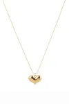Eye Candy La Mini Heart Necklace In Gold