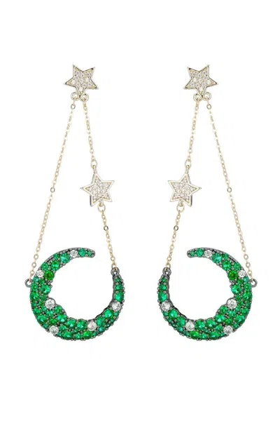 Eye Candy La Nevaeh Earrings - Green In Multi