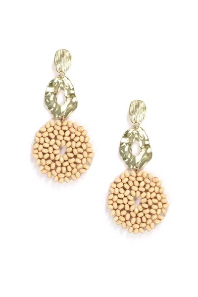 Eye Candy La Nilima Earrings In Gold