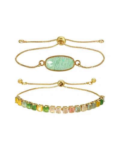 EYE CANDY LA EYE CANDY LA NOVA MOON CZ BOLO BRACELET SET