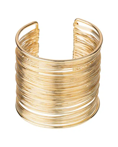 Eye Candy La Noya Cuff Bracelet In Gold