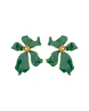 Eye Candy La Olivia Flower Earrings