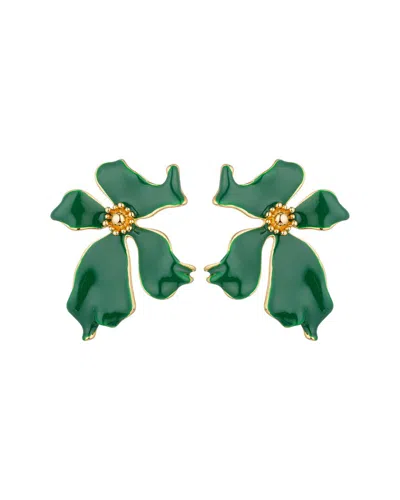 Eye Candy La Olivia Flower Earrings