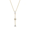Eye Candy La Opal Aya Dainty Drop Pendant Necklace