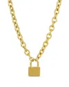 Eye Candy La Pendant Necklace In Yellow