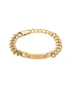 Eye Candy La Premium Collection Titanium Sean Name Tag Bracelet