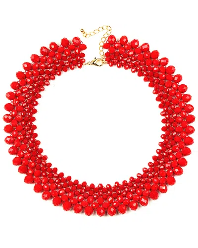 Eye Candy La Rockstud Red Wreath