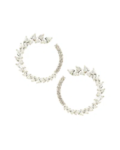 Eye Candy La Roman Cz Crystal Loop Earring