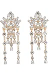Eye Candy La Royal Crown Statement Necklace In Silver